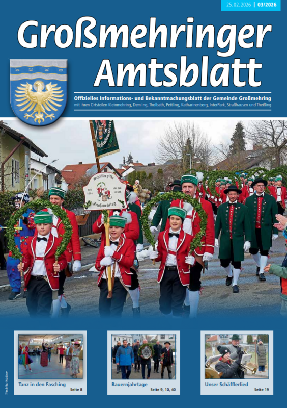 Amtsblatt März 2026 Titelfoto